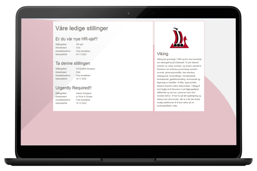 Stillings­beskrivelse